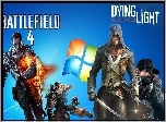 Windows 7, Postacie, Gry, Battlefild, Assassin Creed