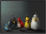 Angry birds, Ptaki