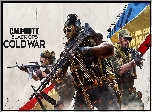 Gra, Call of duty, Black Ops, Cold War, Żołnierze, Broń, Plakat