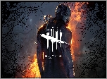 Gra, Dead by Daylight, Mężczyzna, Maska, Ogień