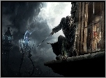 Dishonored, Mężczyzna, Robot, Okno, Budynek