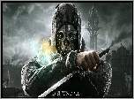 Dishonored, Mężczyzna, Sztylet, Miasto