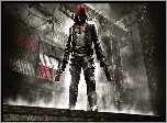 Batman: Arkham Knight, Posta, Red Hood, Mczyzna, Bro, Kontenery, Dwigi