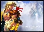 Final Fantasy, postacie, kobieta, mężczyzna, wojownik