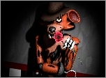 Fnaf, Foxy, Pirat, Fox, Róża