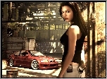 Need For Speed Most Wanted, kobieta, samochód, bmw
