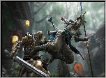 For Honor, Walka, Samuraj Nobushi, Rycerz