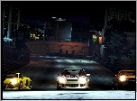 Need For Speed Carbon, samochód, ulica, noc, samochody