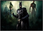 Injustice God Amoug Us, Batman, Flash, Wonder Woman