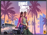 Postacie, Gra, GTA 6, Plakat