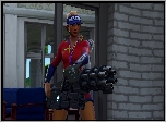 Gra, Fortnite, Kobieta, Broń