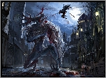 Gra, Bloodborne, Miasto, Monstrum