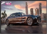 Samochód, Droga, Wieżowce, Gra, Forza Horizon 3