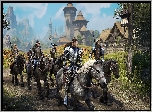 Gra, The Elder Scrolls Online High Isle, Konie, Rycerze, Orszak, Zamek