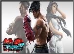 Jin Kazama, Jun Kazama, Kazuya Mishima