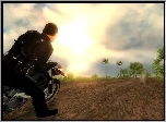 Just Cause 1, Jazda, Motocyklem, Screen