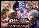 Li, Jin Kazama, Lee Chaolan, Paul Phoneix, Leo Kliesen