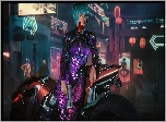 Gra, Cyberpunk 2077, Kobieta