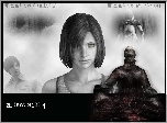 kobieta, mężczyzna, potwór, Silent Hill 4
