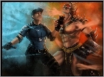 Mortal Kombat, Strtker, Shao Kahn, Letticia Maer