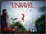 Gra komputerowa, Unravel, Yarny, Lampa, Grafika 3D