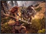 Gra komputerowa, Horizon Zero Dawn, Postać, Aloy