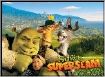 Shrek, Kot, Osioł