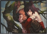 Leagune of legends Ahri, Wukong