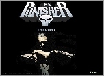 mężczyzna, broń, twarz, The Punisher