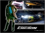 Need For Speed Carbon, kobieta, samochody