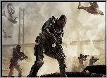 Call of Duty, Advanced warfare, Zołnierz, Walka
