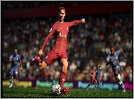 Piłkarz, Virgil van Dijk, Mecz, Boisko, Gra, Fifa 23