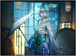 Gra, PUBG Mobile, Postać, Kobieta, Parasolki, Kimono