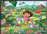 Dora, Przyjaciele, Bohaterowie