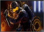 Gra, Tom Clancys Rainbow Six Siege, Postać, Mężczyzna, Kombinezon, Rękawice, Plecak, Kask