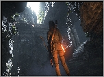 Lara Croft, Łuk, Strzały, Kołczan, Gra, Rise of the Tomb Raider