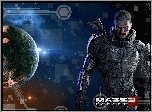 Komandor Shepard, Shepard, Mass Effect, Kosmos, Gra