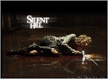 Silent Hill, Radha Mitchell, leży, latarka