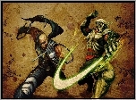 Street Fighter X Tekken, Yoshimitsu, Raven