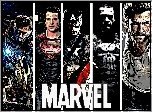 Marvel, Bohaterzy, Heroes, Iron Man, Superman, Kapitan Ameryka, Punisher, X Men, Wolverine