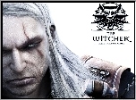 The Witcher, mężczyzna, amulet, twarz