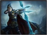 Gra, League Of Legends, Lodowa, Łuczniczka, Ashe, Strzały, Łuk