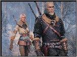 Gra, Wiedźmin, Ciri, Wiedźmin 3 Dziki Gon, Geralt, The Witcher 3 Wild Hunt
