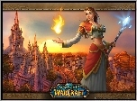 World Of Warcraft, kobieta, fantasy, ogień