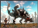 Horizon Zero Dawn, Maszyna Thunderjaw, Postać, Aloy, Łuk