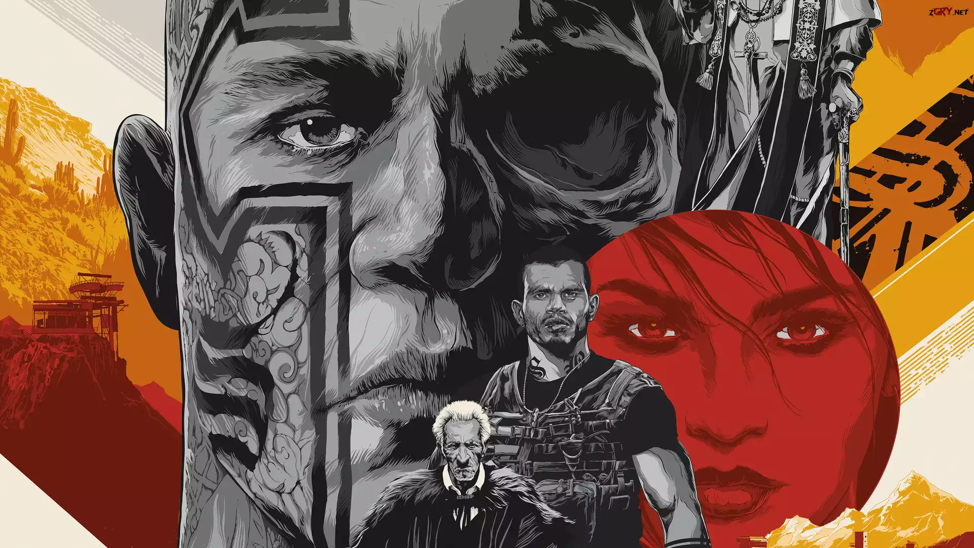 Grafika 2D, Plakat, Tom Clancys Ghost Recon : Wildlands