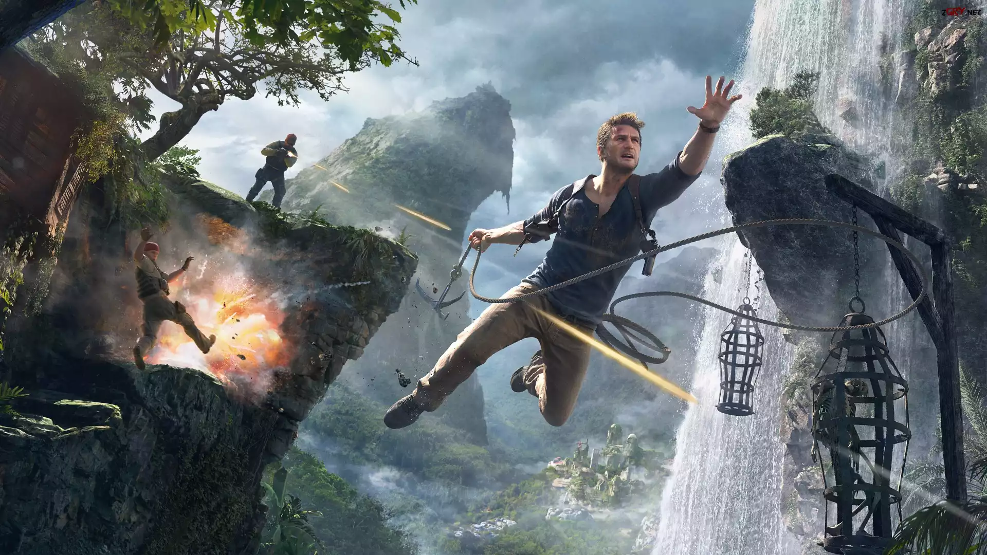 Uncharted 4 : Kres złodzieja, Gra, Nathan Drake