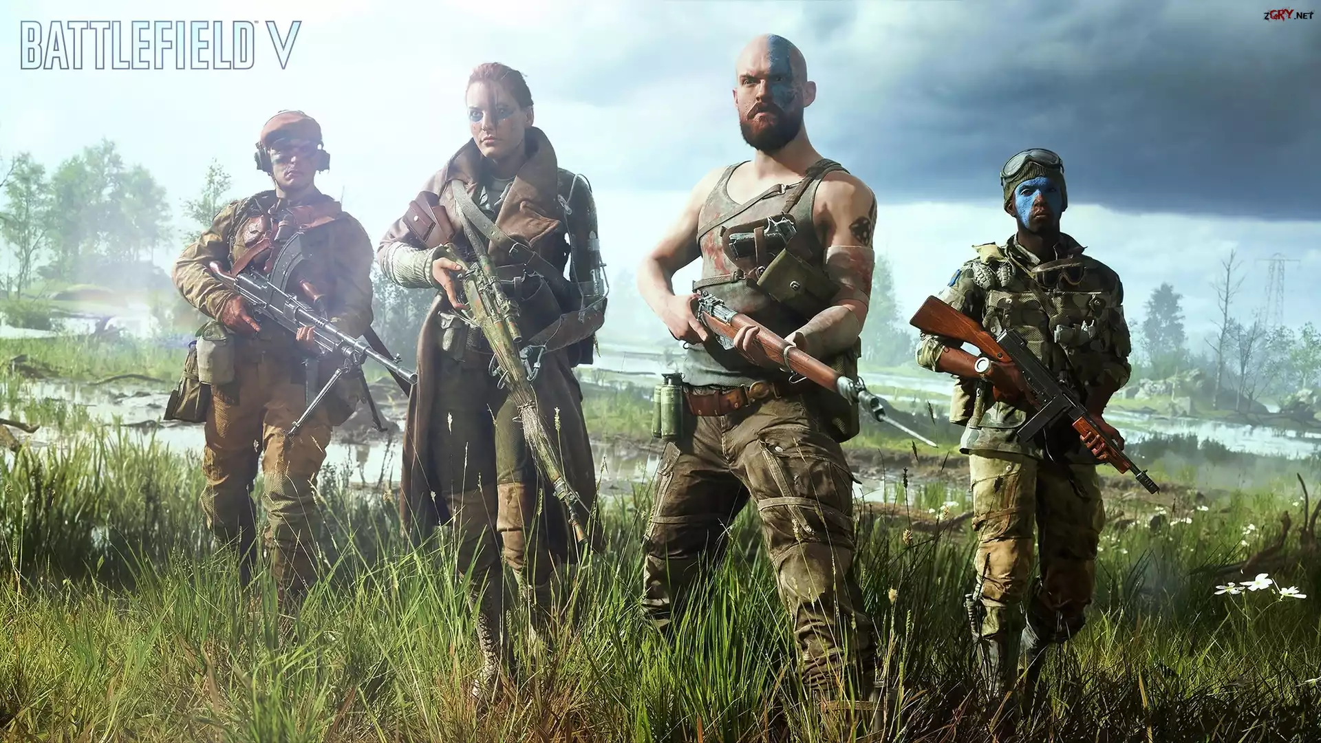 Battlefield 5, Postacie