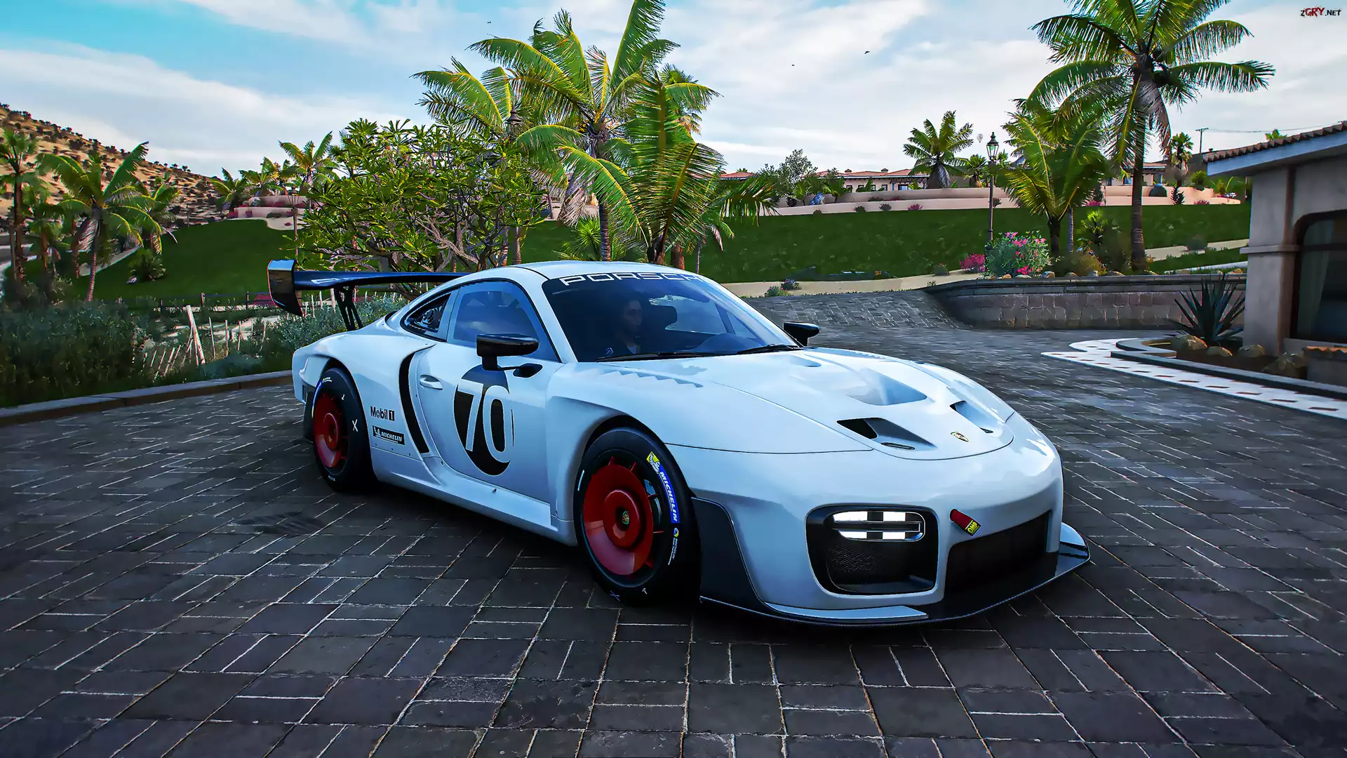 Gra, Forza Horizon 5, Porsche 935, Palmy