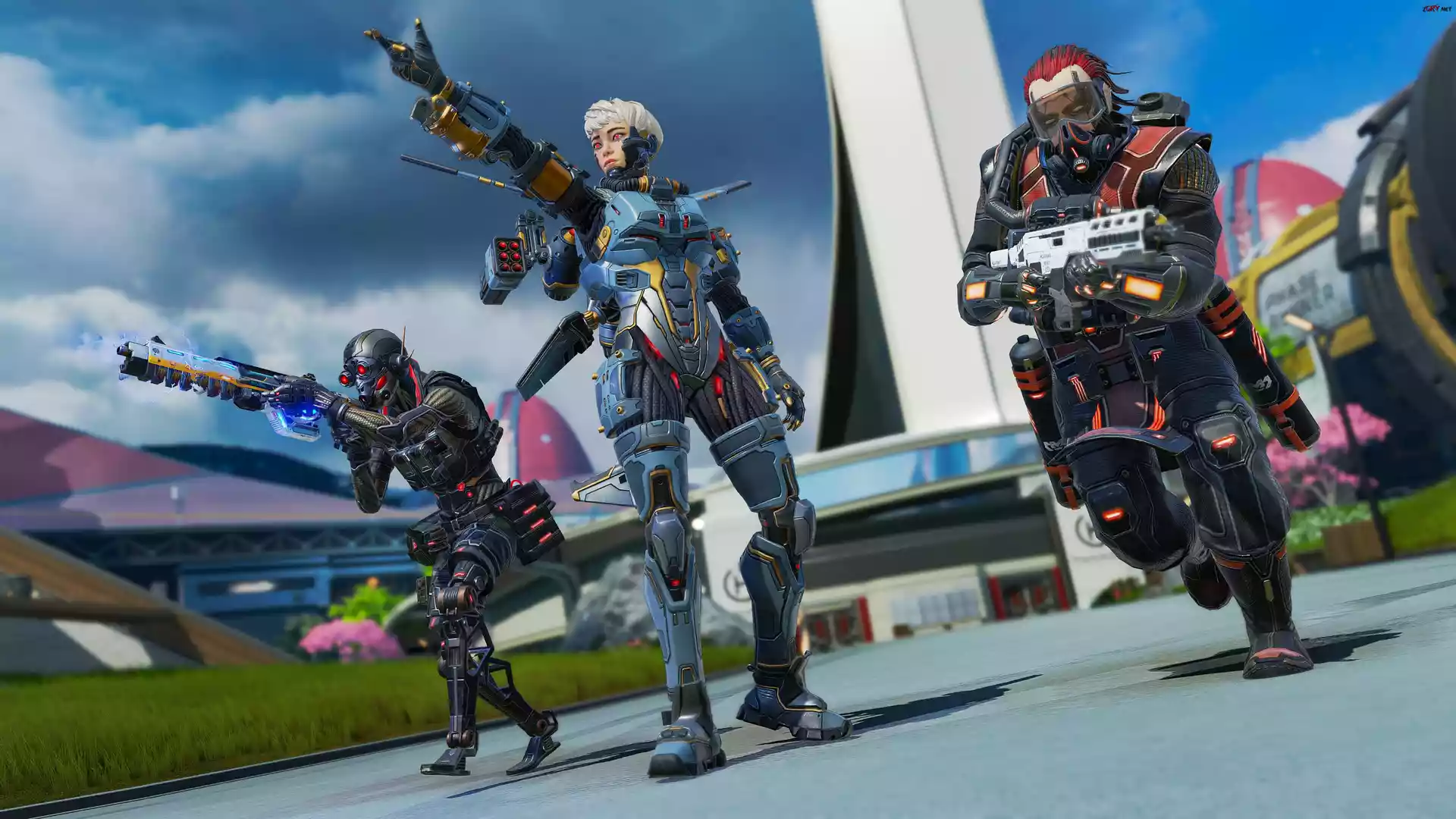 Gra, Apex Legends, Trzy, Postacie